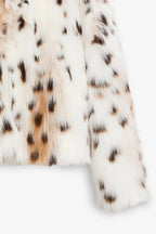 SAVANNAH | LEOPARD PRINT FAUX-FUR JACKET