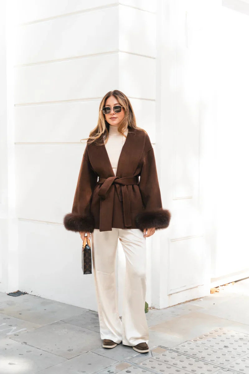 Celine Luxe – Faux Fur Jacket