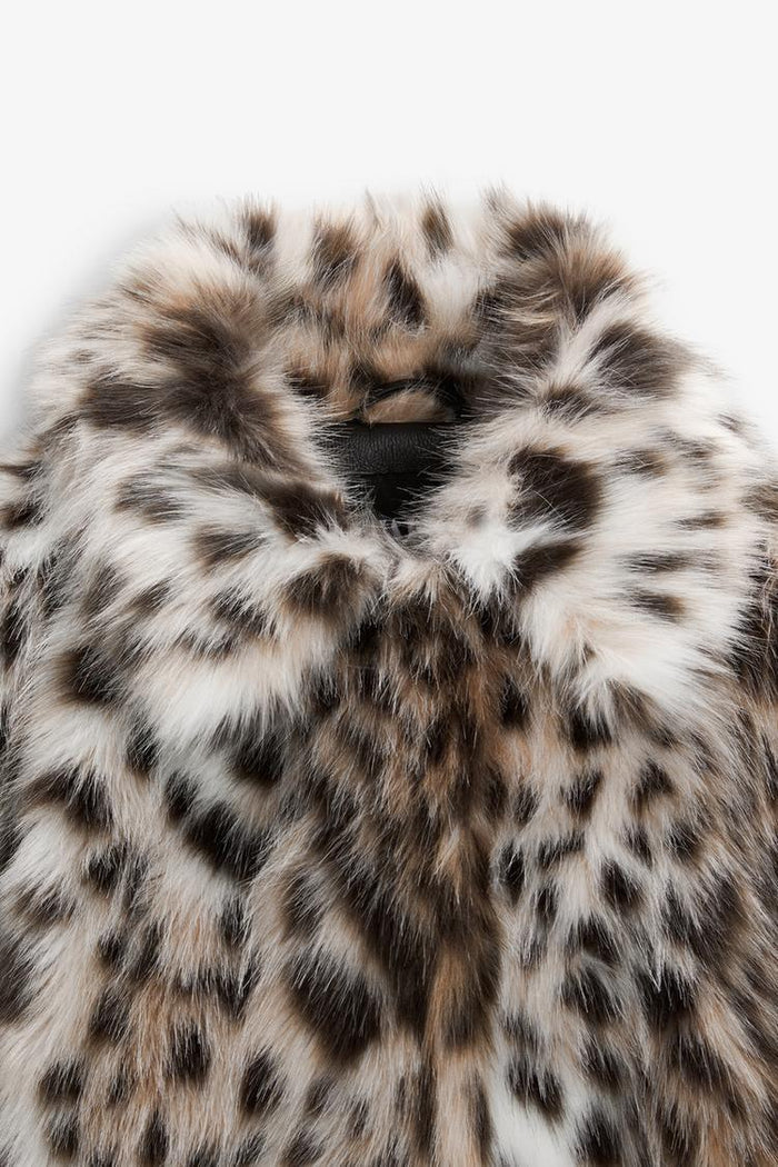 SAVANNAH | LEOPARD PRINT FAUX-FUR JACKET