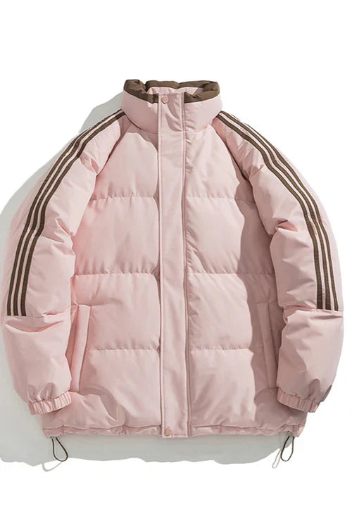SARA | STRIPED DOWN JACKET
