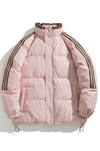 SARA | STRIPED DOWN JACKET