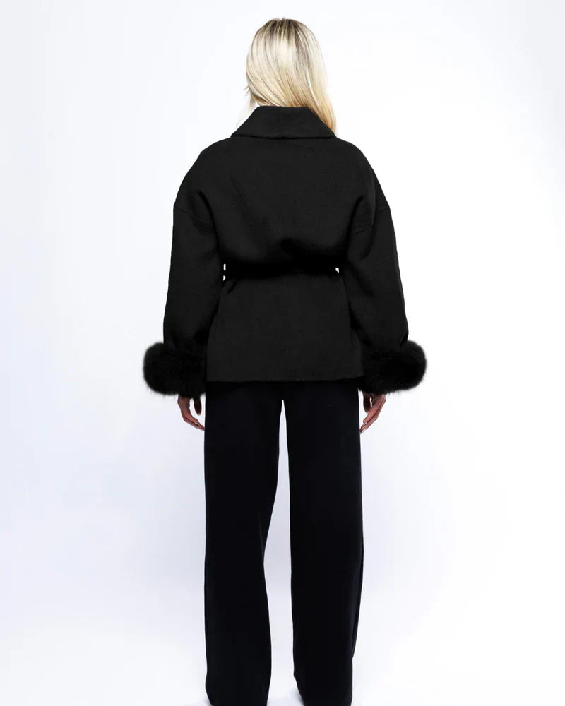 Celine Luxe – Faux Fur Jacket