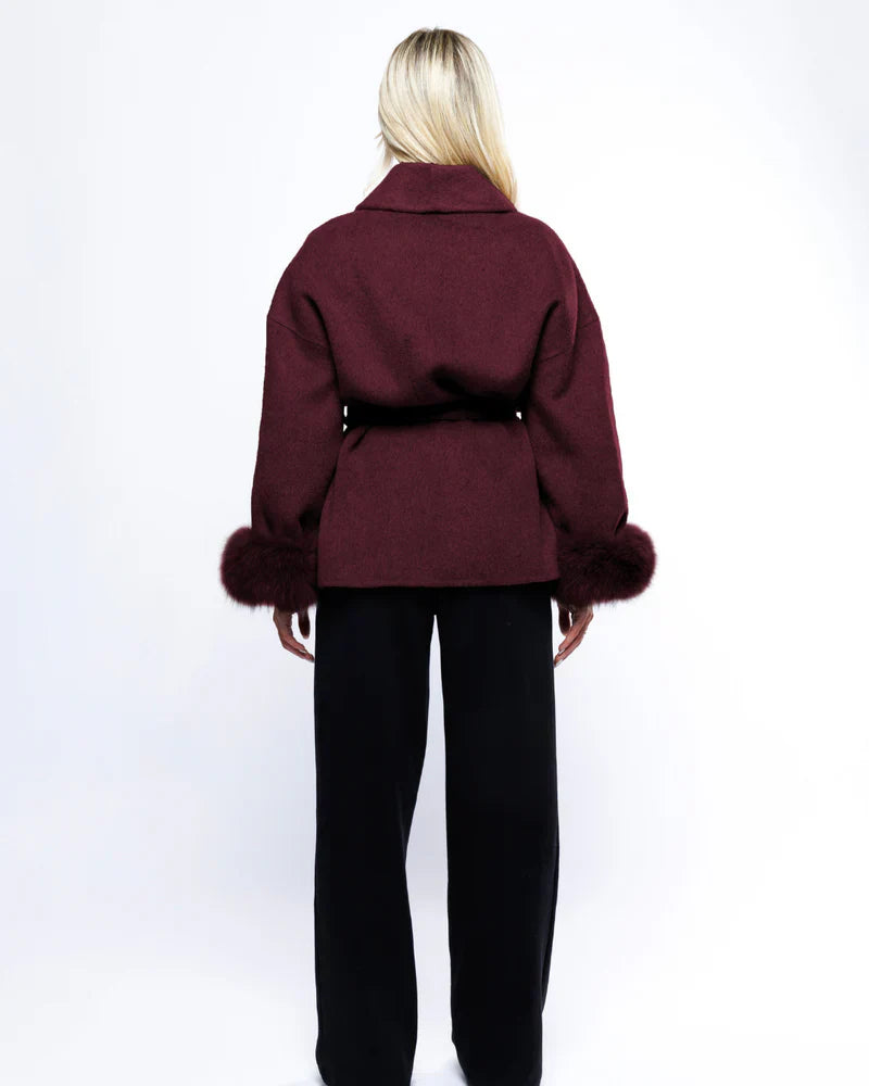 Celine Luxe – Faux Fur Jacket