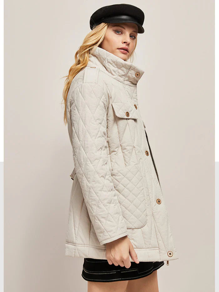 MIRA | QUILTED BELTED JACKET