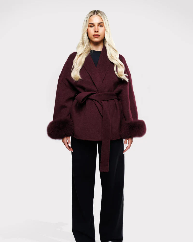 Celine Luxe – Faux Fur Jacket