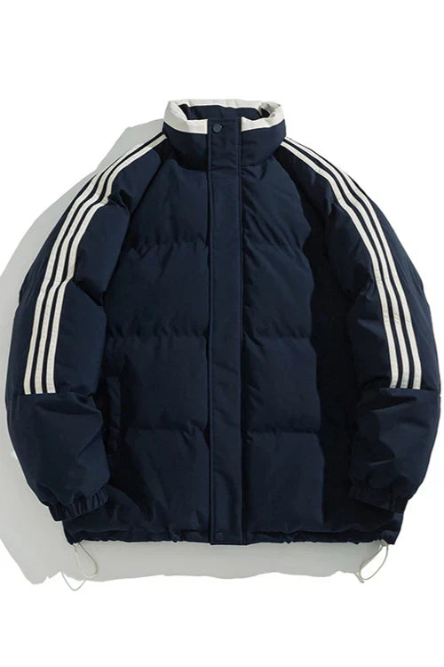 SARA | STRIPED DOWN JACKET
