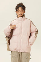 SARA | STRIPED DOWN JACKET