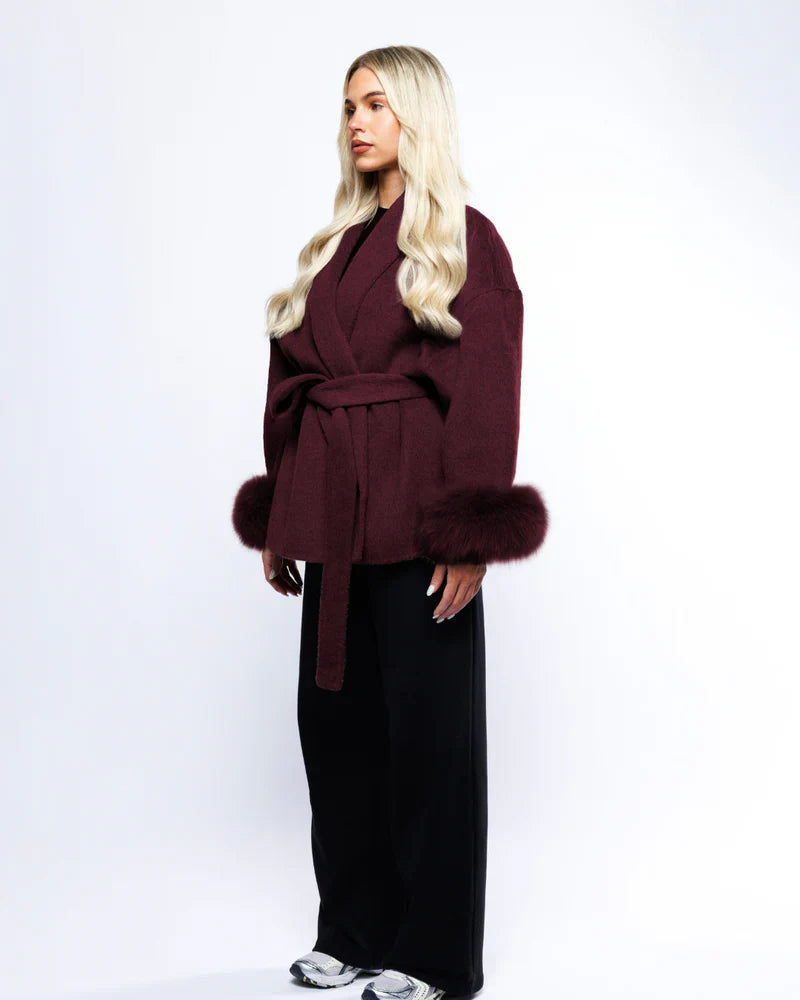 Celine Luxe – Faux Fur Jacket