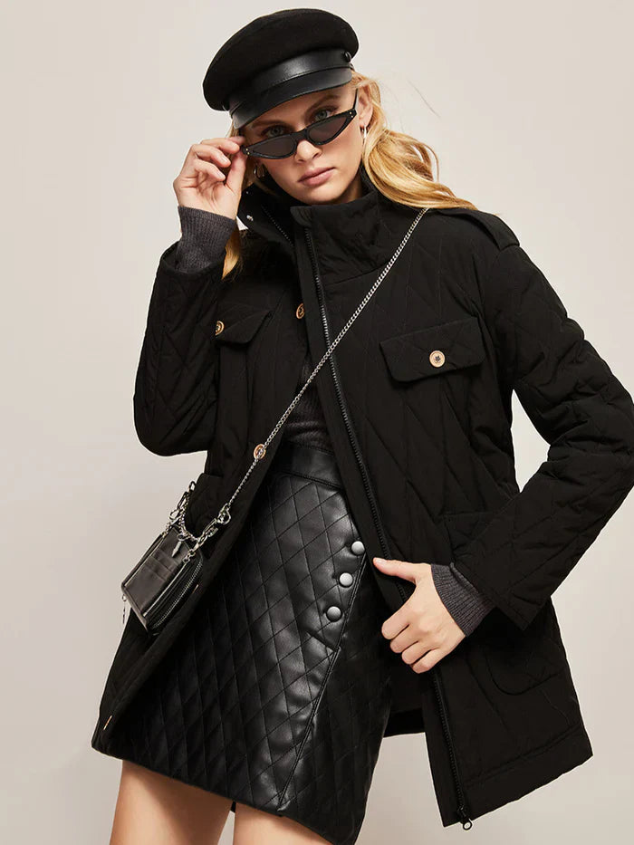 MIRA | QUILTED BELTED JACKET
