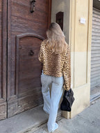 LUNA | LEOPARD BOMBER JACKET