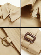 Classic belted trench coat – timeless elegance