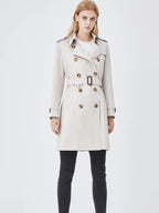 Classic belted trench coat – timeless elegance