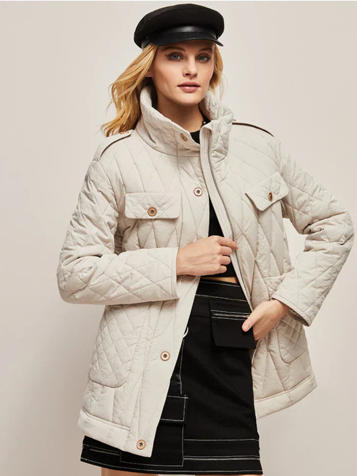 MIRA | QUILTED BELTED JACKET