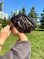 Beanie Metallic – Animal Print