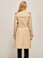 Classic belted trench coat – timeless elegance