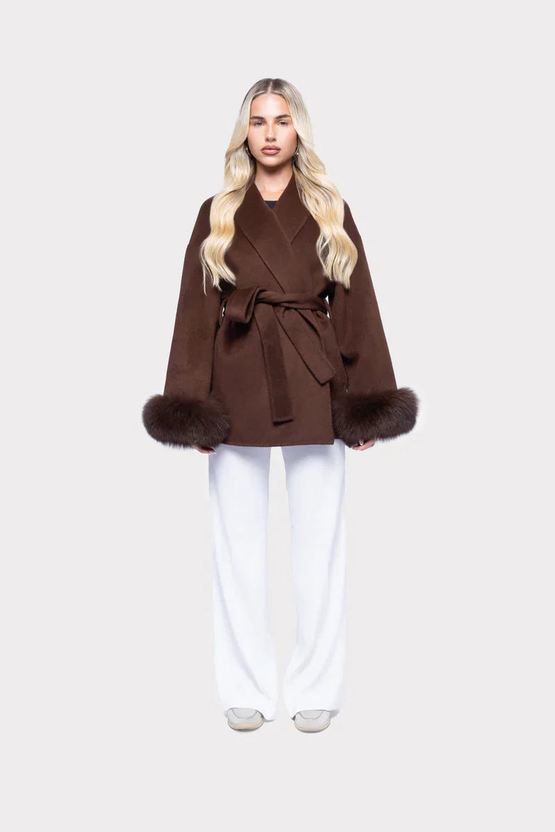 Celine Luxe – Faux Fur Jacket