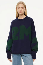 LIVIA | OVERSIZED GRAPHIC SWEATER