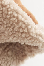 ALUNA | OVERSIZED FAUX SHEARLING JACKET