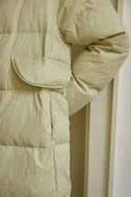 EVELINE | WINTER DOWN JACKET WITH A HIGH TURTLENECK