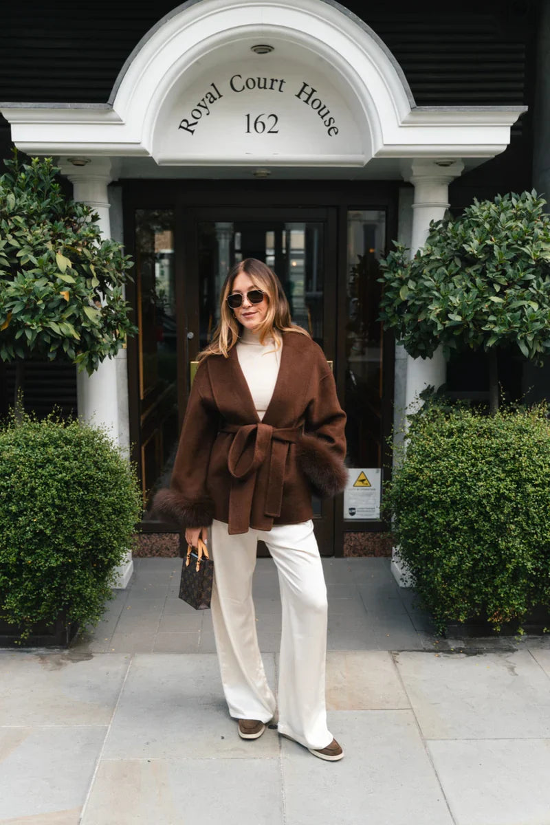 Celine Luxe – Faux Fur Jacket