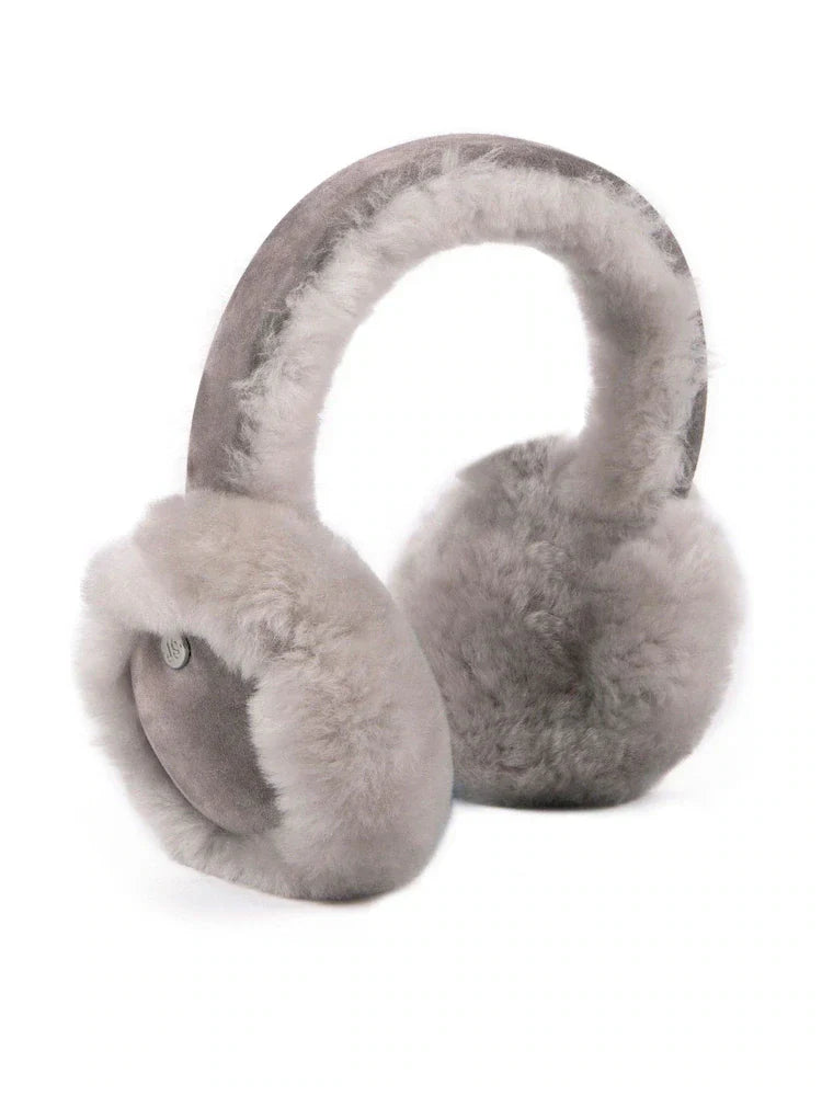Grey sheepskin earmuffs Just Sheepskin Harper