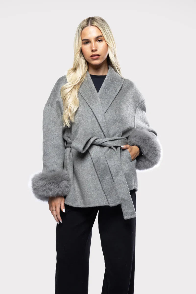 Celine Luxe – Faux Fur Jacket
