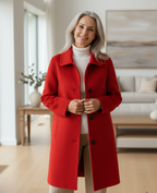 VENEZIA | ELEGANT LONG COTTON TRENCH COAT