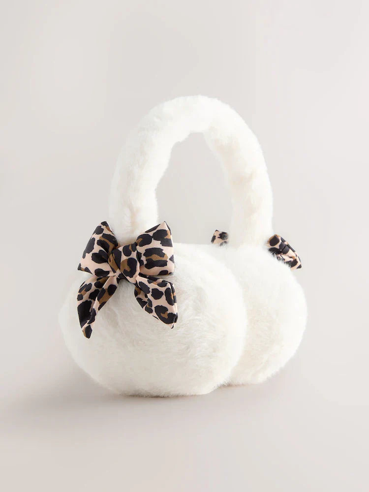 Animal-Shaped Bow Ear Muffs