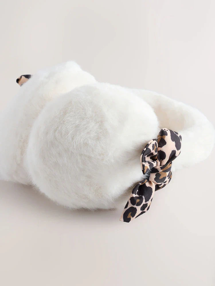 Animal-Shaped Bow Ear Muffs