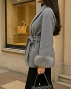 Celine Luxe – Faux Fur Jacket