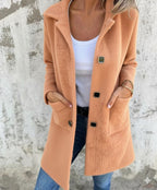 NOVA | WOOL COAT WITH AN ELEGANT CUT AND WIDE COLLAR