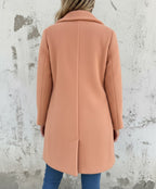 NOVA | WOOL COAT WITH AN ELEGANT CUT AND WIDE COLLAR