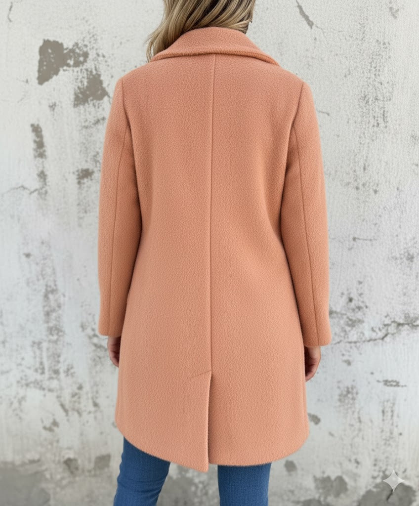NOVA | WOOL COAT WITH AN ELEGANT CUT AND WIDE COLLAR