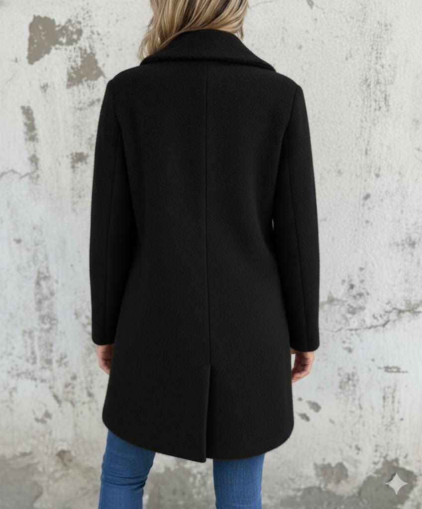 NOVA | WOOL COAT WITH AN ELEGANT CUT AND WIDE COLLAR