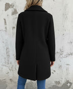 NOVA | WOOL COAT WITH AN ELEGANT CUT AND WIDE COLLAR