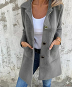 NOVA | WOOL COAT WITH AN ELEGANT CUT AND WIDE COLLAR