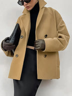 KIRA | ELEGANT OVERSIZED DOUBLE-BREASTED COAT