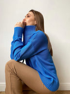 ISABELLA | OVERSIZED TURTLENECK SWEATER