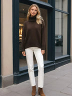 ISABELLA | OVERSIZED TURTLENECK SWEATER