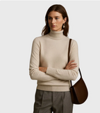 MARINA | LUXE CASHMERE TURTLENECK SWEATER