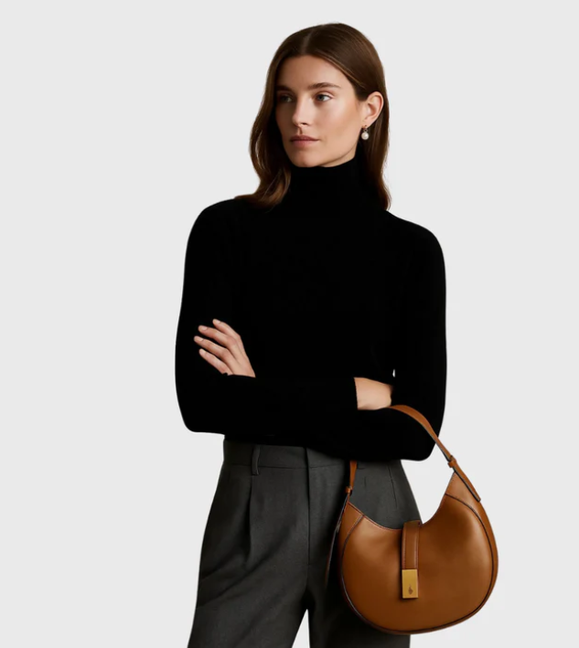 MARINA | LUXE CASHMERE TURTLENECK SWEATER