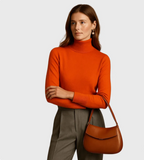 MARINA | LUXE CASHMERE TURTLENECK SWEATER