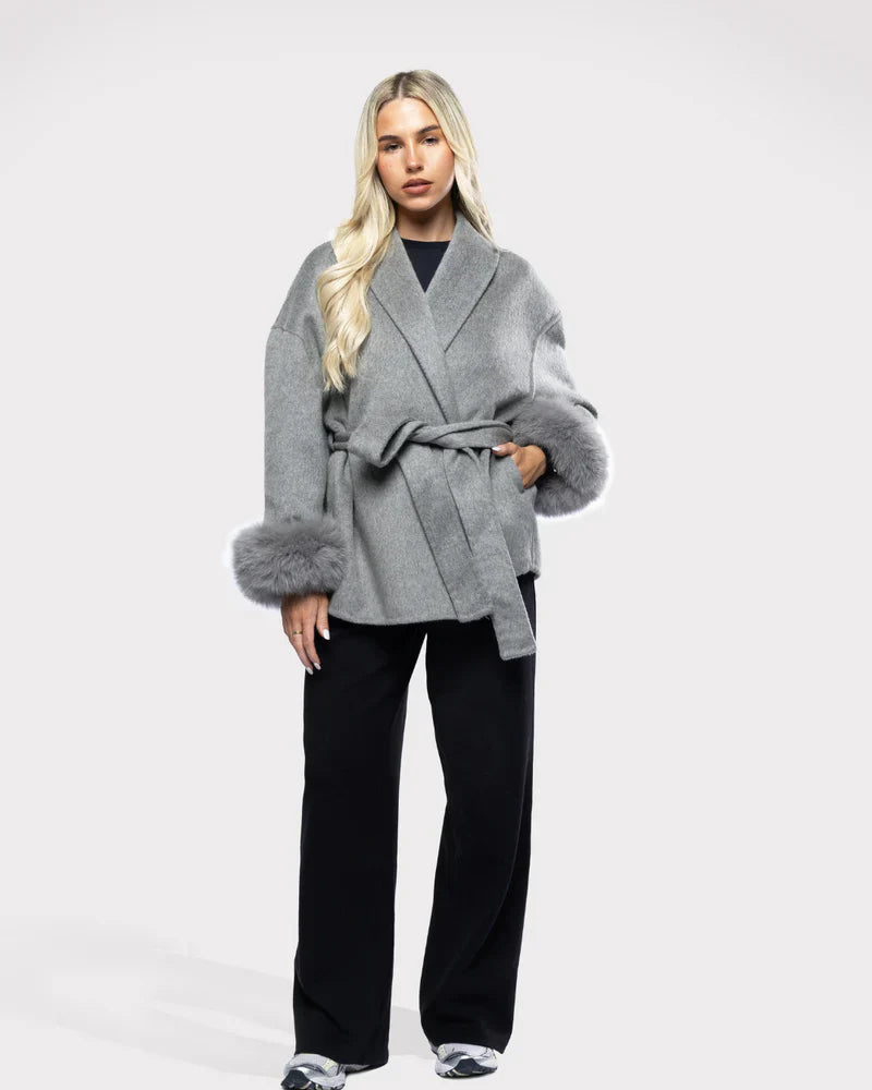 Celine Luxe – Faux Fur Jacket