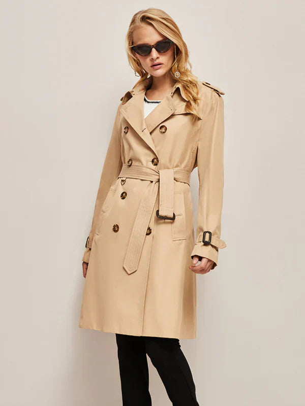 Classic belted trench coat – timeless elegance