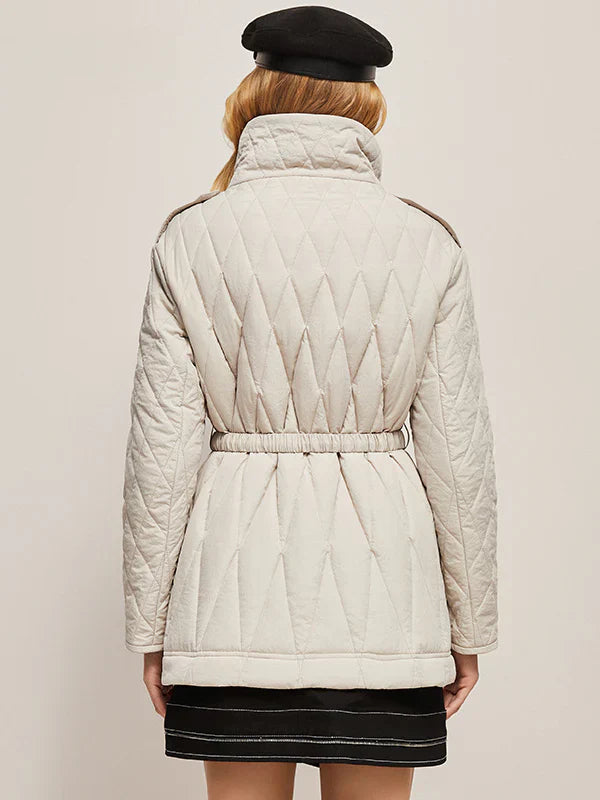 MIRA | QUILTED BELTED JACKET