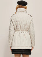 MIRA | QUILTED BELTED JACKET