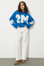 LIVIA | OVERSIZED GRAPHIC SWEATER