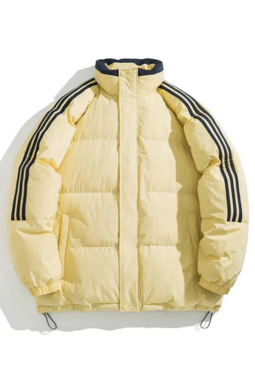 SARA | STRIPED DOWN JACKET