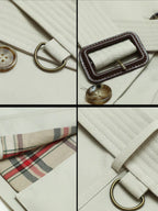 Spring stylish short trench coat