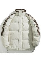 SARA | STRIPED DOWN JACKET